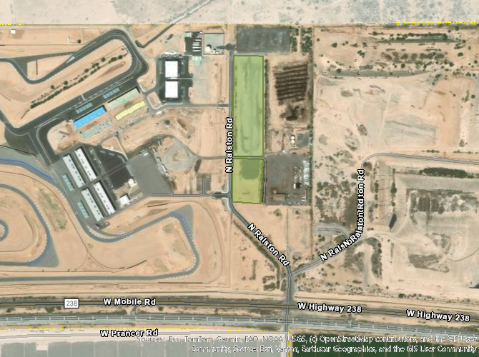 N Ralston Road Aerial